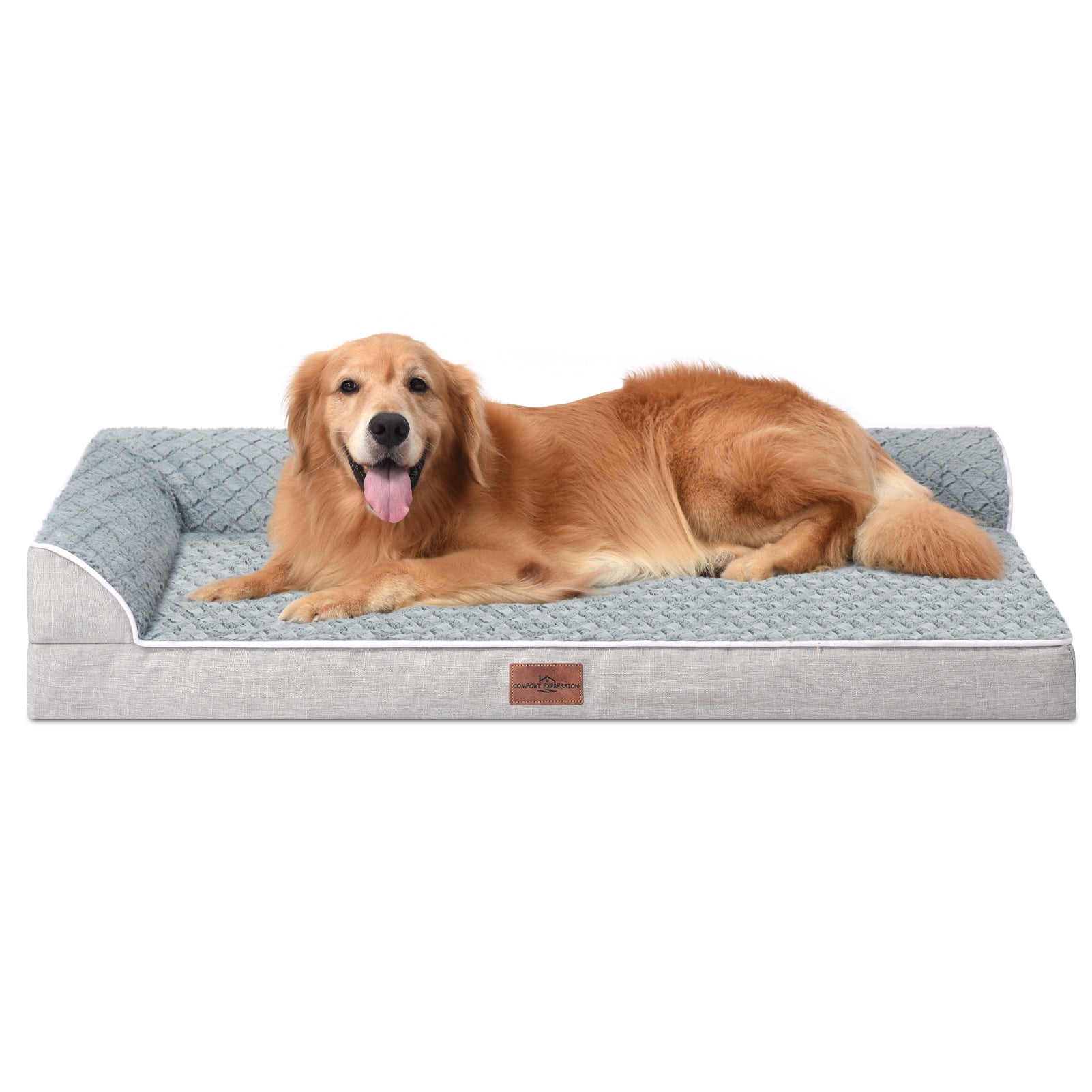 Orthopedic Grey Dog Bed - Medium