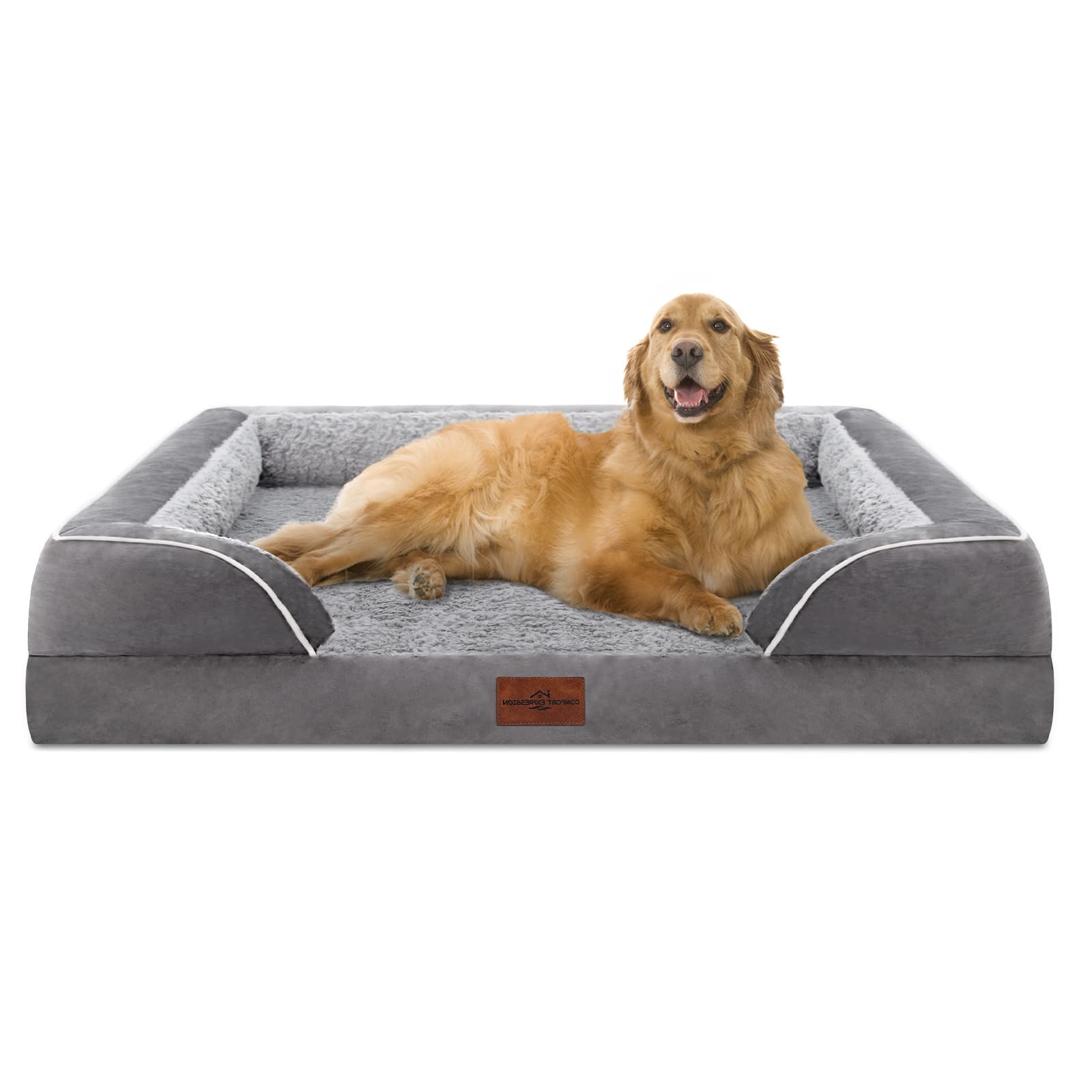 Comfort Expression Waterproof Orthopedic Foam Dog Beds For Extra Large